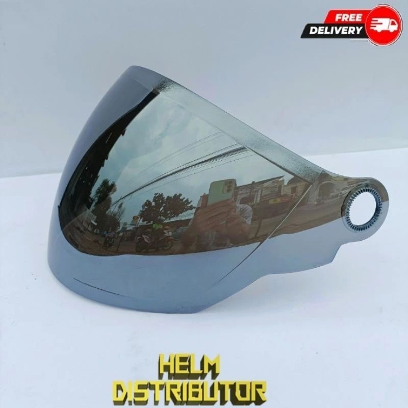 Promo Mega Sale 4.4 // Kaca helm thi, jp, g2, virtu, ava topi, eroe, tsk, jpx cross arl cross