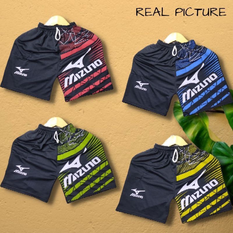 Promo Mega Sale 4.4 // Celana Pendek Cowok Motif Api Dewasa dan anak Celana Pendek Viral Celana