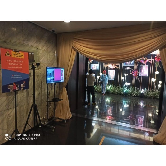 Rental (Paket Per 6Jam) Kamera Thermal Untuk Deteksi Suhu Badan