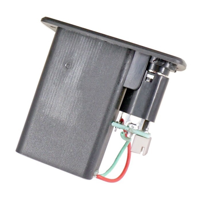 Case Kotak Penyimpanan Baterai Pickup 9V Bahan Abs Untuk Gitar Akustik