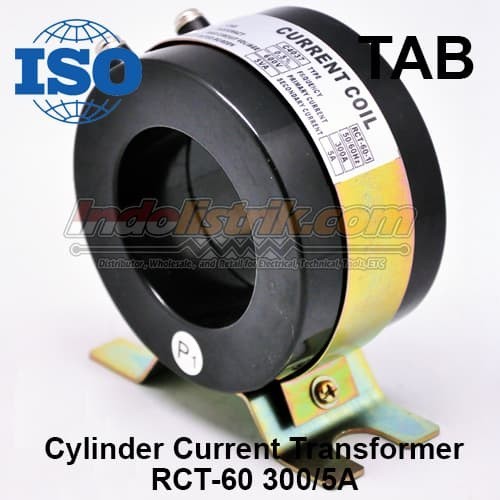 Current Transformer 300 5 A Rct 60 Tab Round Ct Trafo Arus Panel Listrik Profesional Nusa.Belanja
