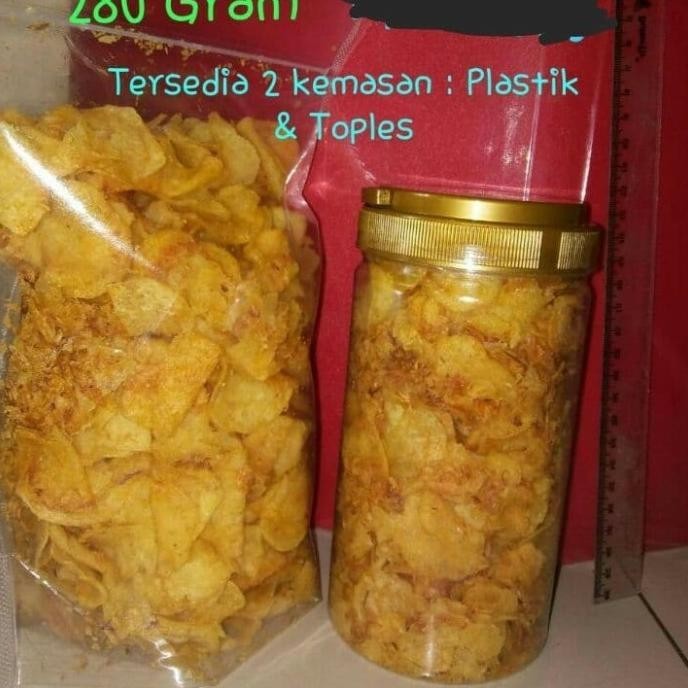 

BIG SALE KERIPIK KENTANG EBI HOMEMADE ENAK BERKUALITAS 250 GRAM !!!!!