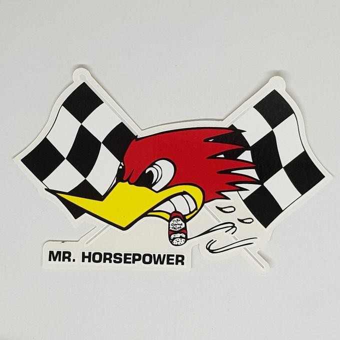 

BIG SALE CLAY SMITH CHECKERED FLAG STICKER [CSD020] !!!!!
