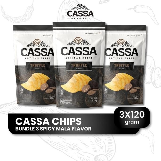 

READY STOCK KERIPIK CASSA TRUFFLE 120GR X 3PCS !!!!!