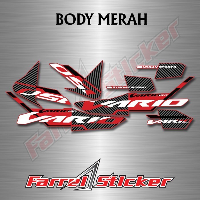 New Stiker Vario 150 Thailand Striping Sticker Vario 150 Malaysia High Quality