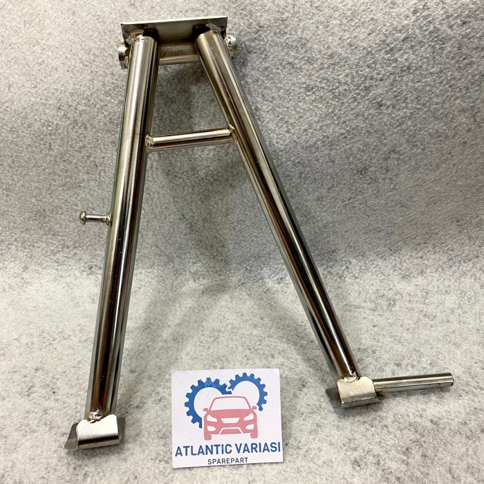 Asli Standar 2 Tengah Rxking Chrome / Cagak 2 Yamaha Rx King Chrom Plus Per Ready Stock