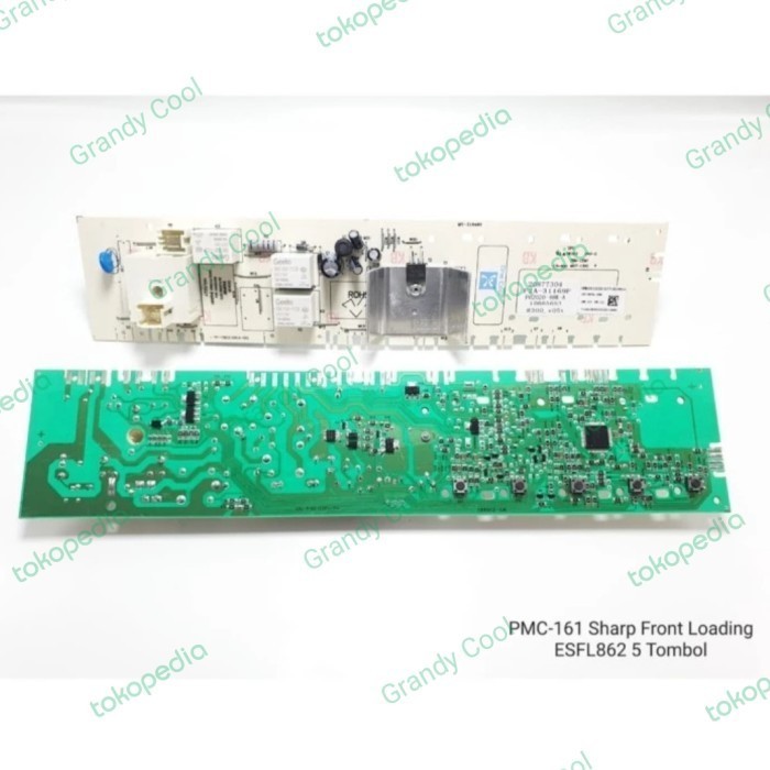 MODUL PCB MESIN CUCI SHARP FRONT LOADING ESFL862 ESFL872 ESFL-862 BEST