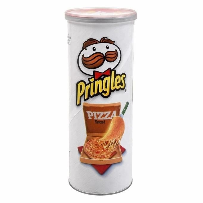 

TERBARU PRINGLES PIZZA FLAVORED POTATO CHIPS SNACK IMPORT (MADE IN USA) 158G !!!!!