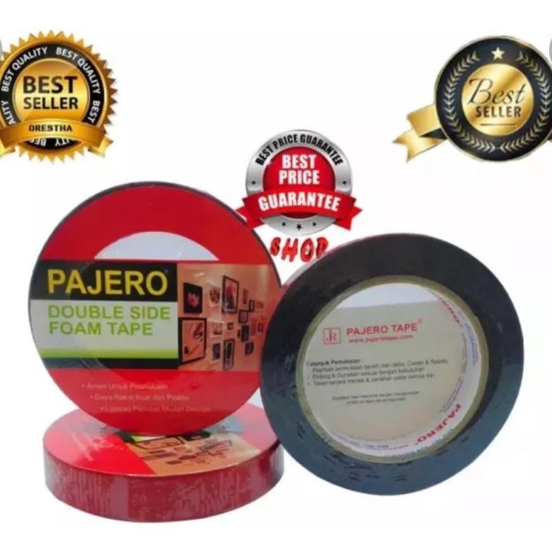 

Hot Sale Isolasi Double Tape Foam Hitam 1' Pajero,Isolasi Bolak Balik Gabus 1' Hitam Pajero 1 ' Jaminan Quality