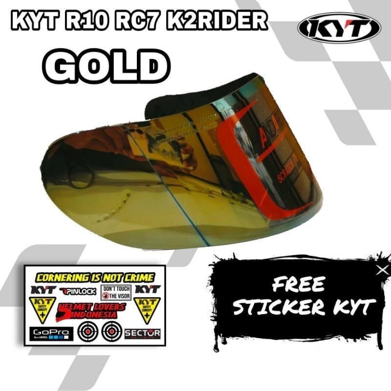 Cod visor flat  - kaca flat kyt - flat visor - flat visor kyt r10 - k2r - kaca flat -  flat visor  i