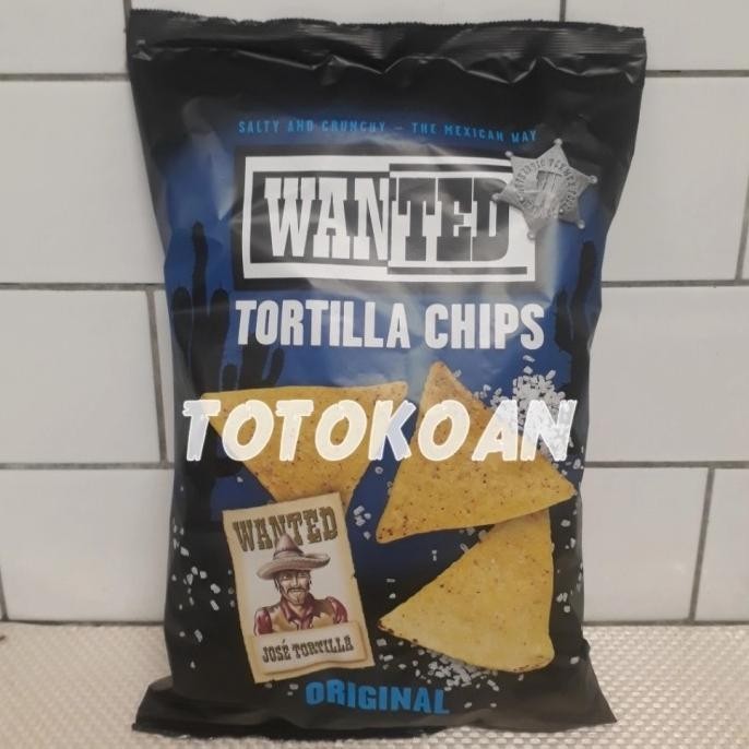 

TERBARU WANTED TORTILLA CHIPS ORIGINAL 450 GR !!!!!