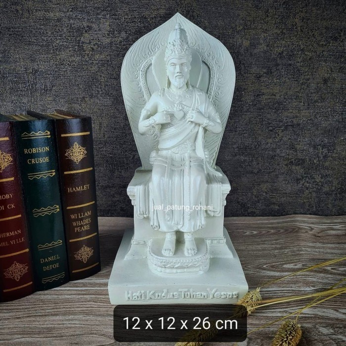 Aba Patung Yesus Hati Kudus Ganjuran 26 Cm