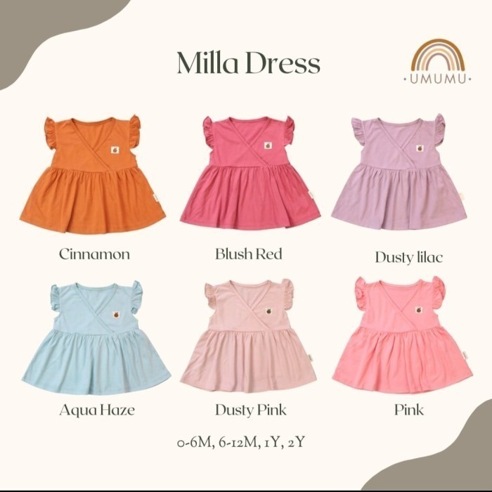 Umumu Mila Dress bayi