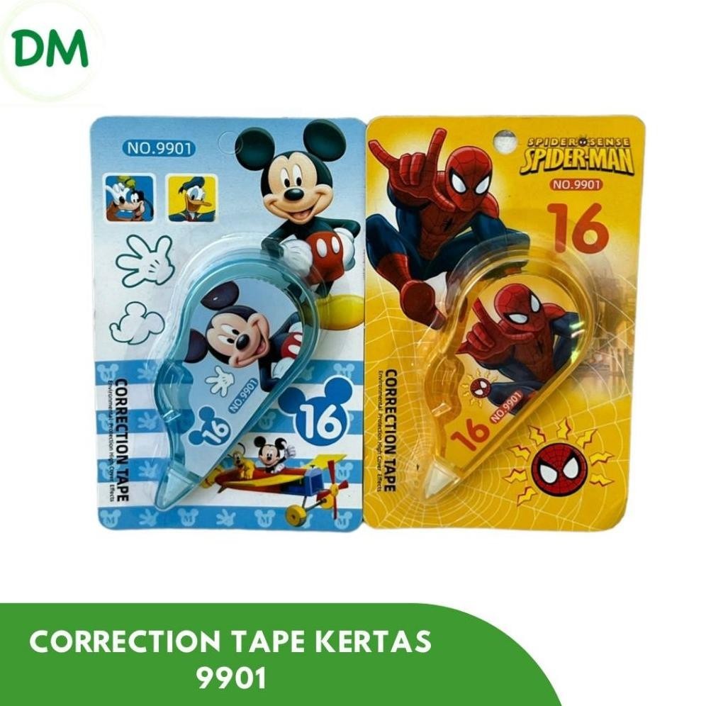 

Correction Tape / Stipo Kertas Gambar Karakter 9901 (1 Pcs) Murah Ericmibakertu