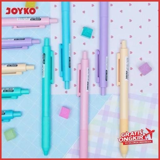 

Termurah (1 Pack) Gel Pen Pulpen Pena Joyko Gp-367 Yoi Gel 0.5 Mm Isi 5 Pcs Jaminan Original