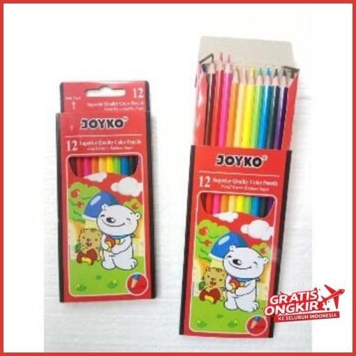 

Promo Color Pencil / Pensil Warna Joyko Cp-12Pb Panjang / Pensil Warna Joyko 12 Warna Panjang Jaminan Mutu
