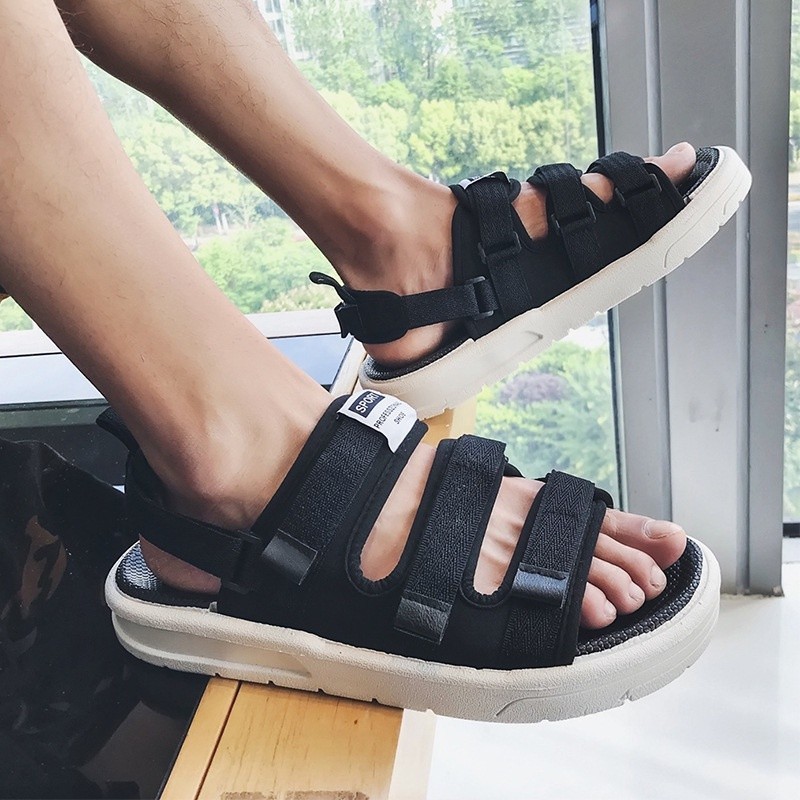 Promo Mega Sale 4.4 // MeFoot.ID Sandal Pria Sandal Wanita Gunung Tali Casual korea premium Quality