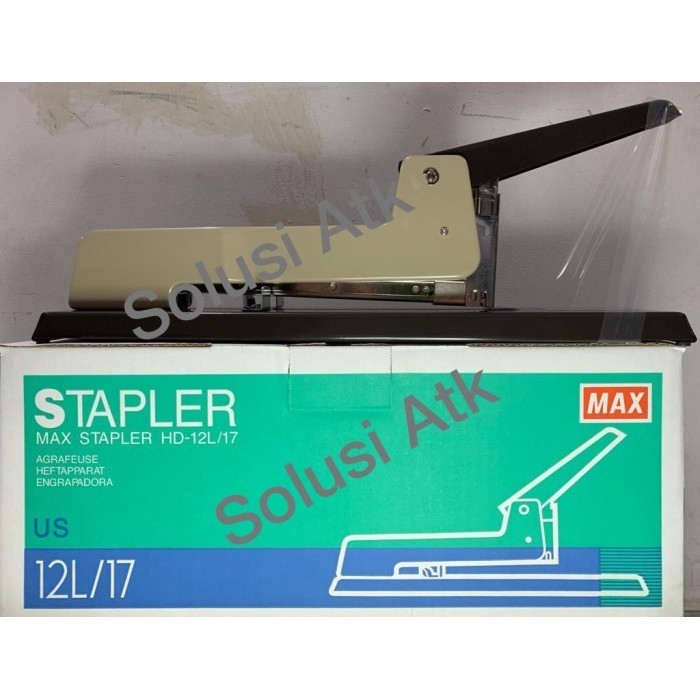 

Ready Max Stapler Hd-12L/17 . Max 12L17. Stapler Jilid Ori Max Hd-12L/17 Premium