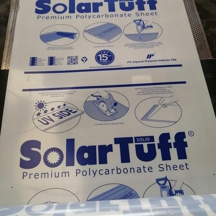 Solarflat Clear Tebal 1.2Mm