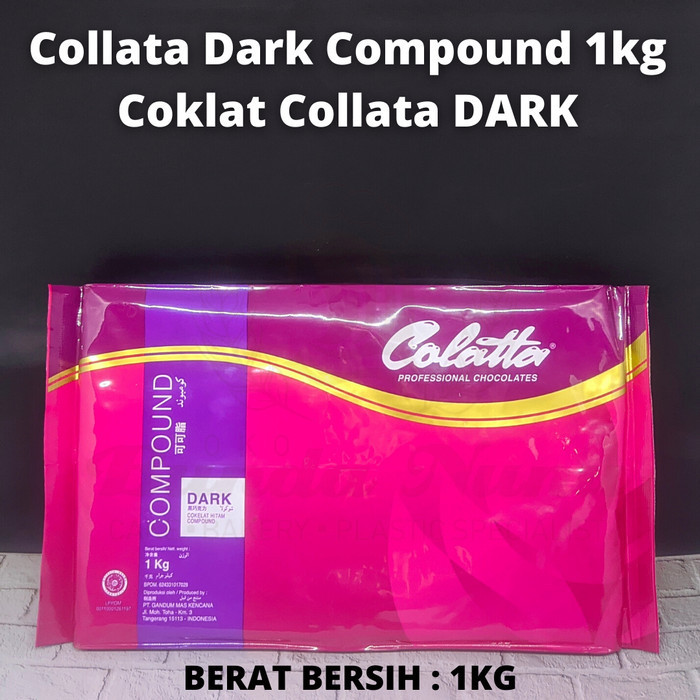 

Ready Collata Dark Compound 1kg Coklat Collata
