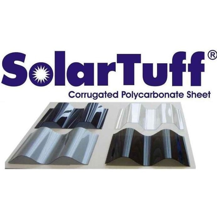 Solartuff Atap Polycarbonate Roma / Atap Gelombang Bulat