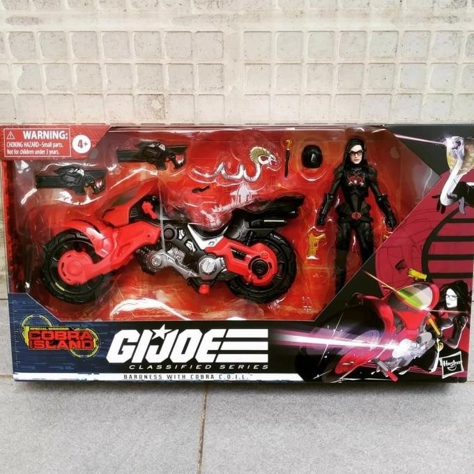 HASBRO GI-JOE CLASSIFIED SERIES GIJOE BARONESS & COBRA COIL ISLAND