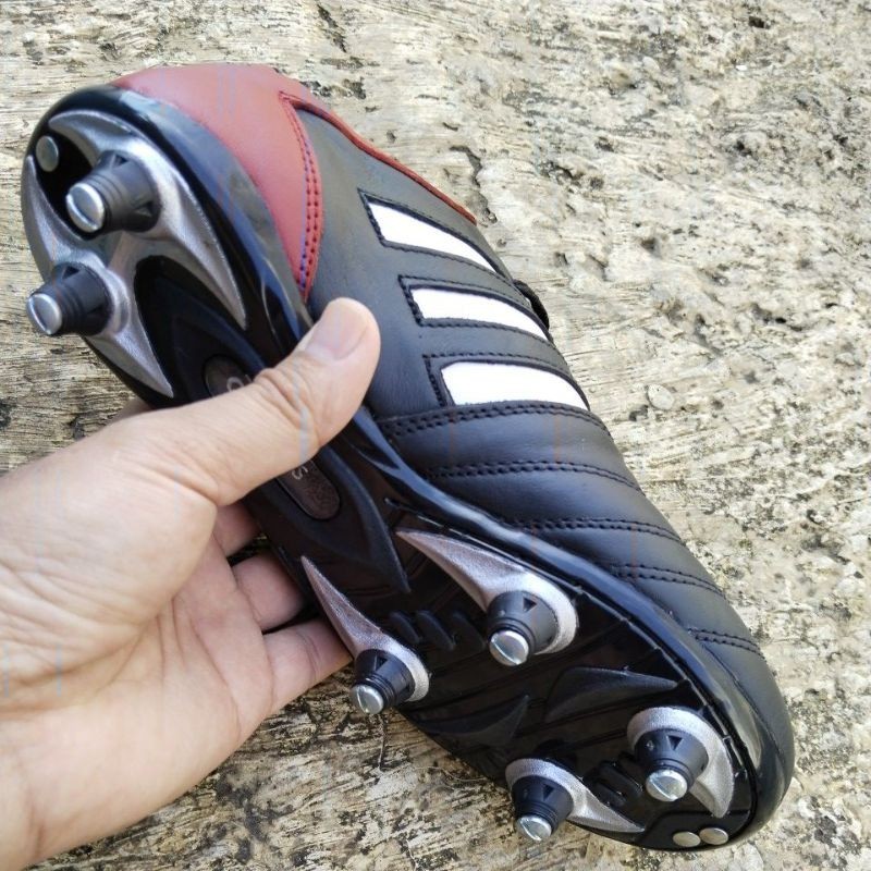 sepatu bola kulit pull besi#sepatu bola kulit pull 6#sepatu bola kulit kp