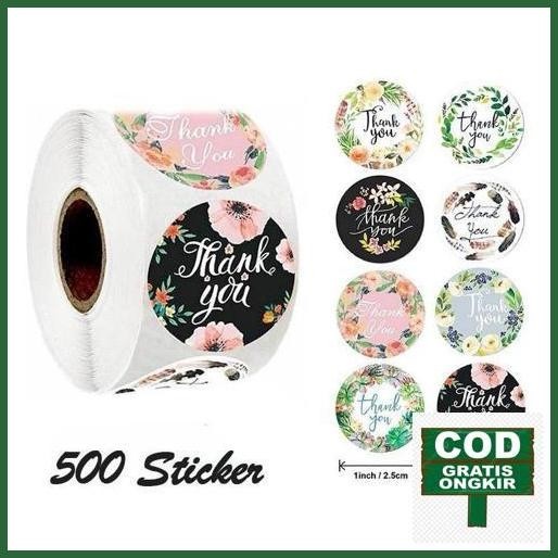 

Termurah 500Pc Sticker Thank You Sticker Hampers Sticker Toples Kue Harga Hemat