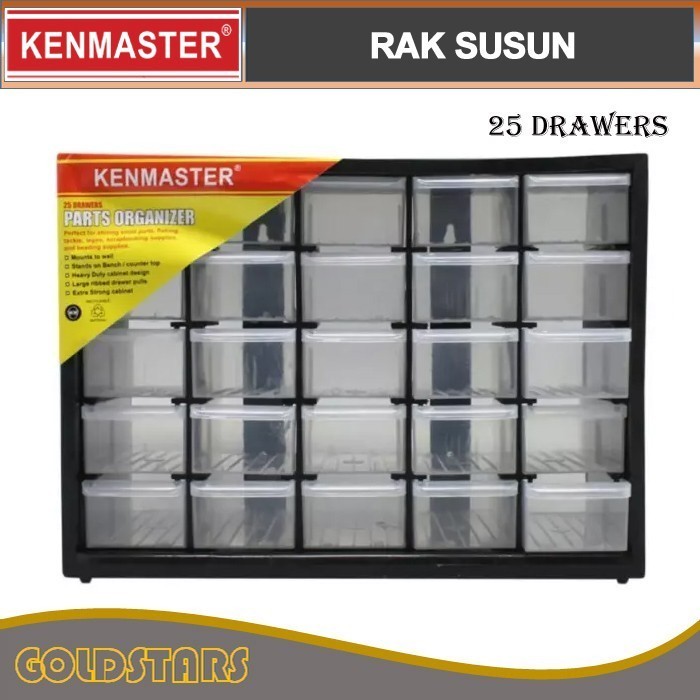 Rak Susun Drawers 25 Komponen Kenmaster Mini Box Organizer