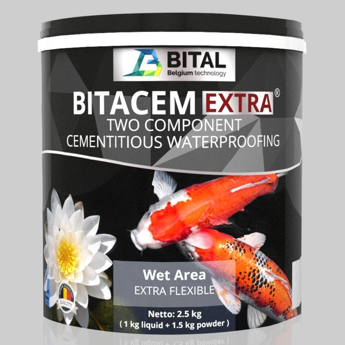 Cat Kolam Super Elastis - Bitacem Extra - 2 Komponen