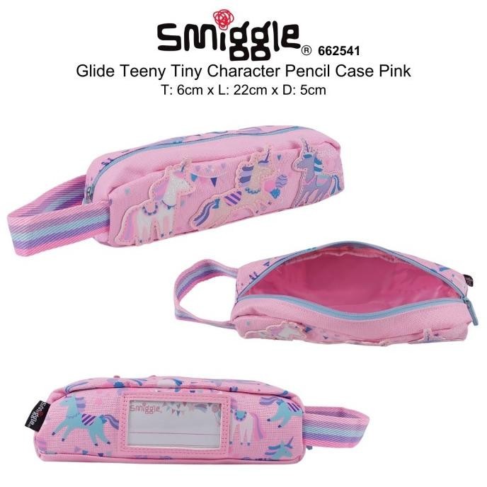 

Smiggle Pencil Case Set Tempat Pensil Kotak Pensil Unicorn Black Pink