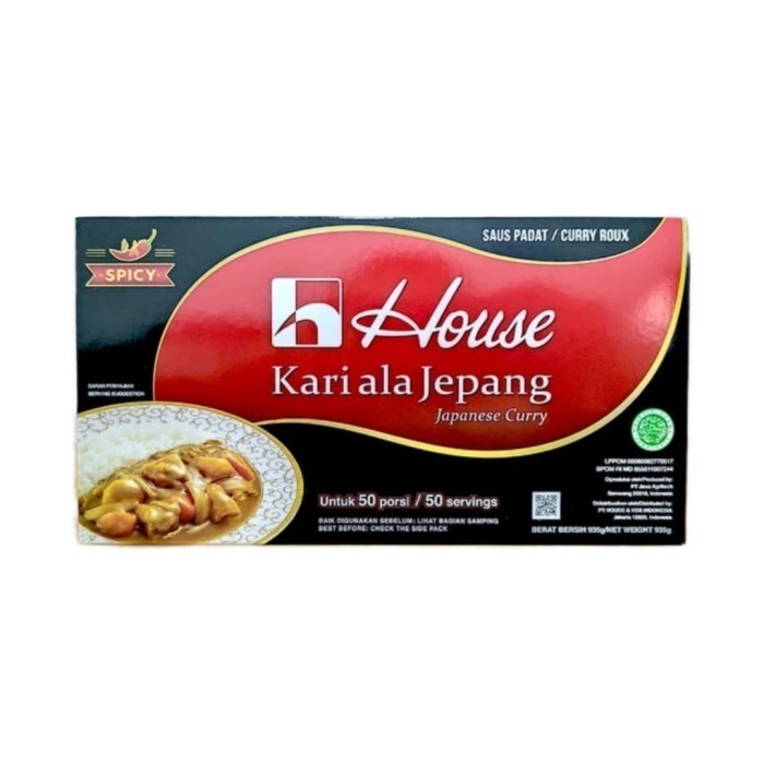 

Ready House Kari ala Jepang SPICY 935g Bumbu Kari HALAL Saus Kari