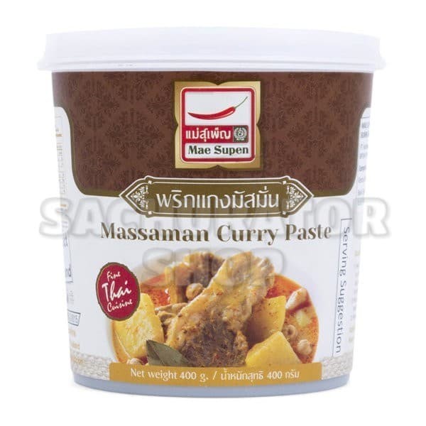 

Ready Bumbu Mae Supen Maesupen Thai Kari Massaman Masaman Curry Paste 400 gr