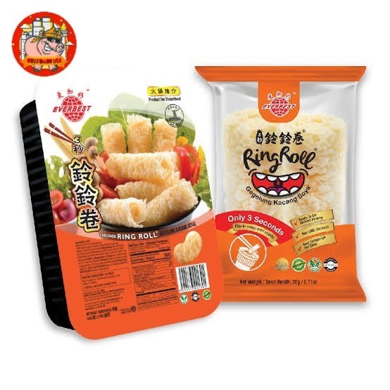 

Ready EVERBEST RING ROLL KULIT KEMBANG TAHU GULUNG STEAMBOAT SHABU SUKI VEGE
