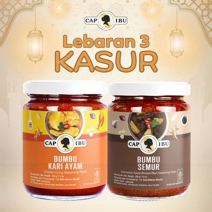 

Ready CAP IBU Bumbu Combo Lebaran 3 (KaSur)
