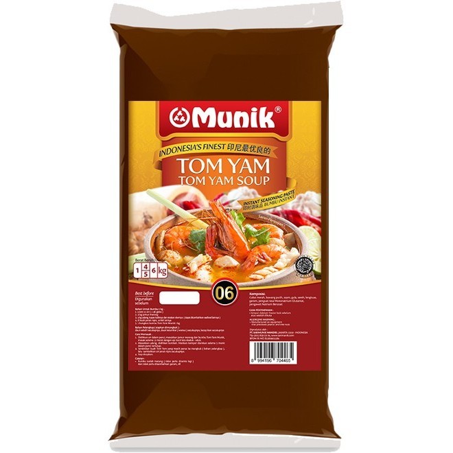 

Ready Bumbu Munik Tom Yam - 1000gr