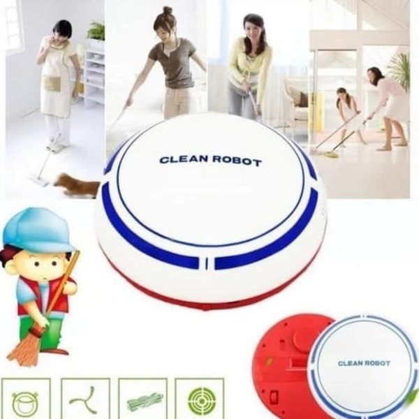 VACUUM CLEANER SWEEP ROBOT OTOMATIS CLEAN VACUM..ALAT PENYEDOT DEBU & PEMBERSIH LANTAI PRAKTIS