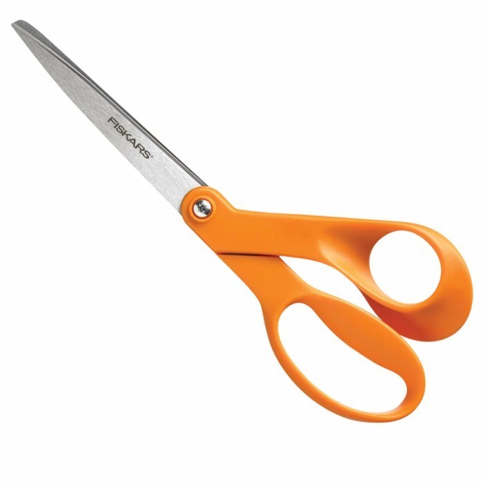 

Fiskars The Original Orange-Handled Scissors / Gunting Kain Fiskars