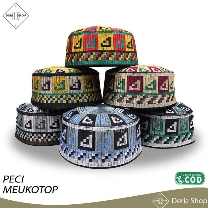 Peci Kopiah Meukeutop Aceh Teuku Umar, Peci Madinah Bone Haji Alay