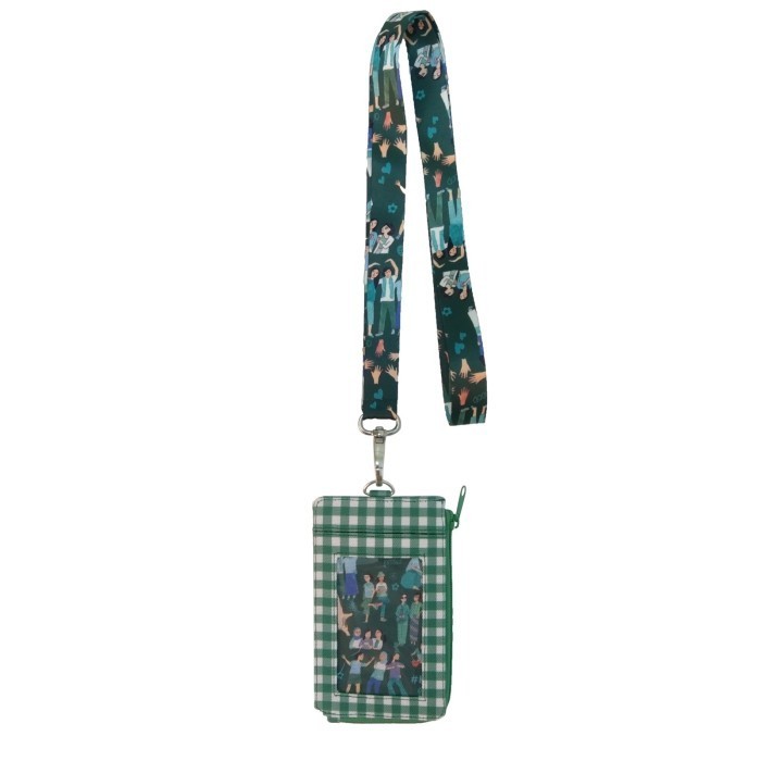 

Lanyard Id Card Holder Wallet Sanur Bff Kamalika Artprints