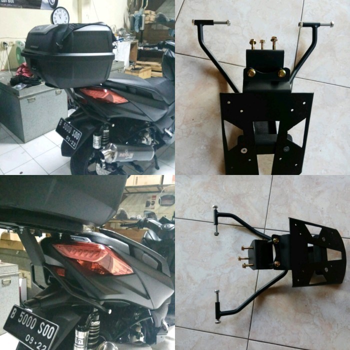 Promo Bracket Box Xmax Dudukan Box Yamaha Xmax Bracket Box Givi Xmax Murah