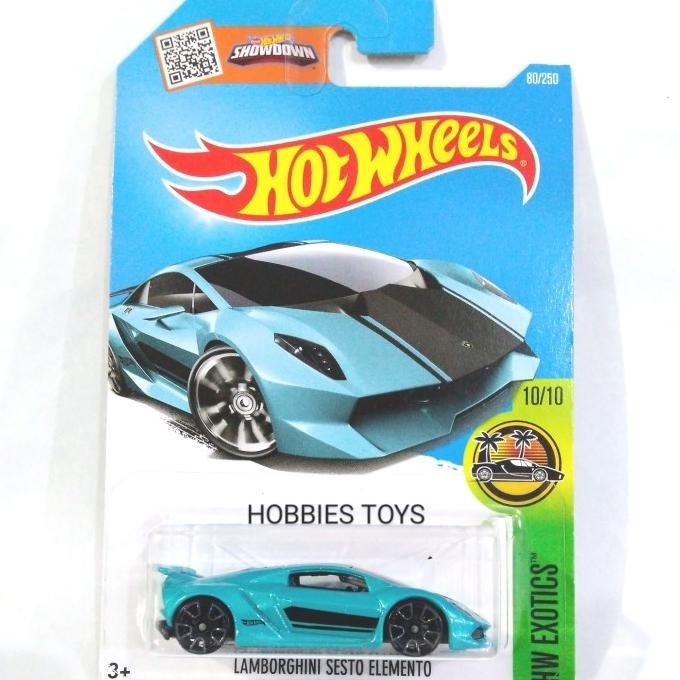 Hot Wheels HW WORKSHOP Hotwheels Lamborghini Sesto Elemento Hijau