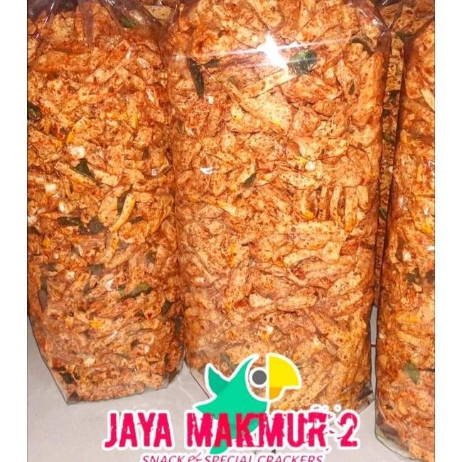 

1Kg Basreng Stik Sultan Pedas Daun Jeruk