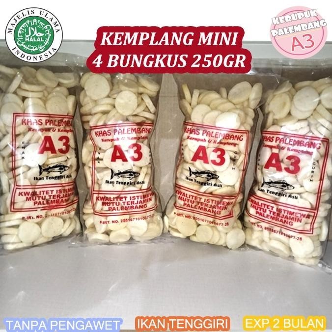 

Paket Kemplang Mini Super 250Gr X 4 Bungkus