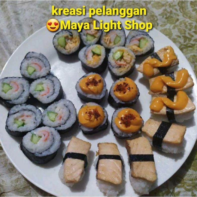 

Sushi Nori 20 Lembar Nori Sushi Nori Java Sakao Seaweed Rumput Laut Bento Termurah Dry Seaweed Sushi Nori Java Manjun Sakao Bento Halal Kimbap Nori Rumput Laut Halal Murah