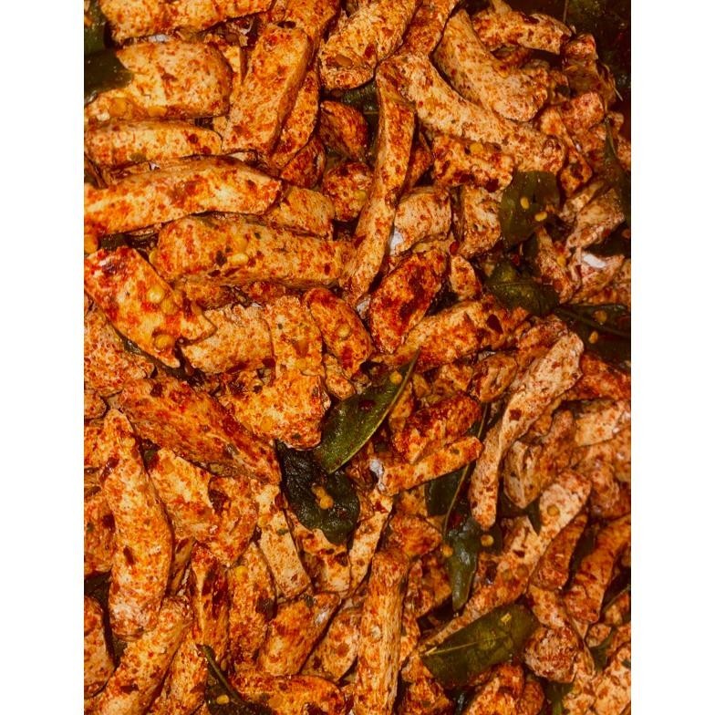 

(Garansi Tidak Renyah Uang Kembali 100%) Basreng Cikruh Pedas Jeruk 1Kg/Bumbu Melimpah