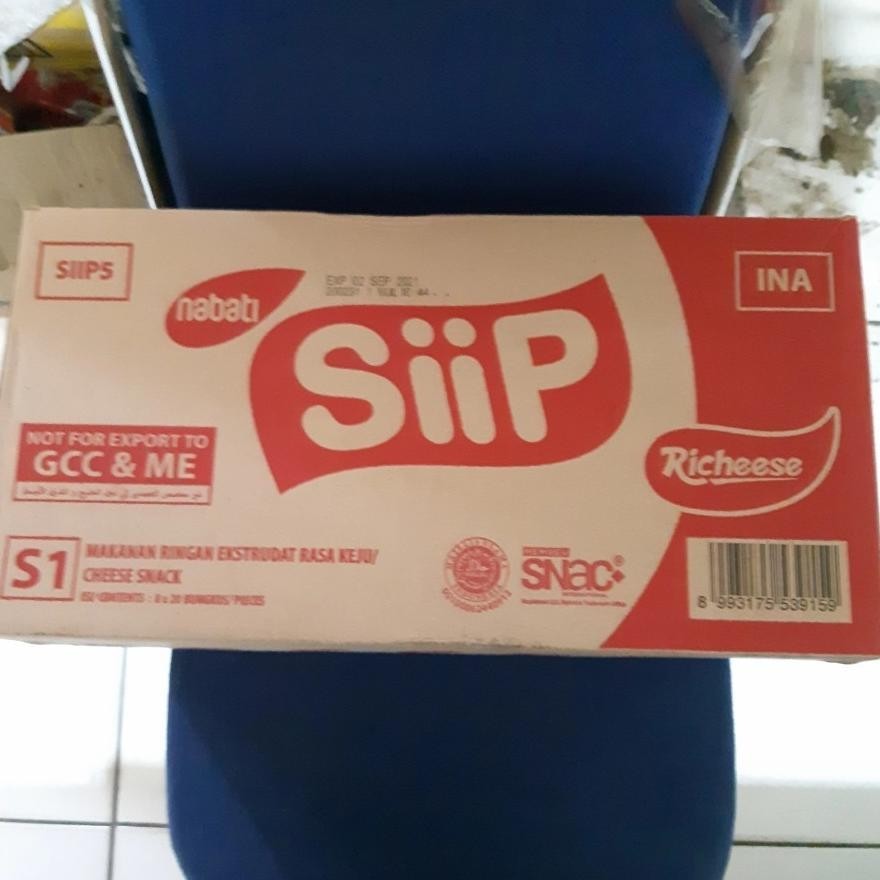 

Nabati Siip Box Isi 20 Pcs - Snack Nabati