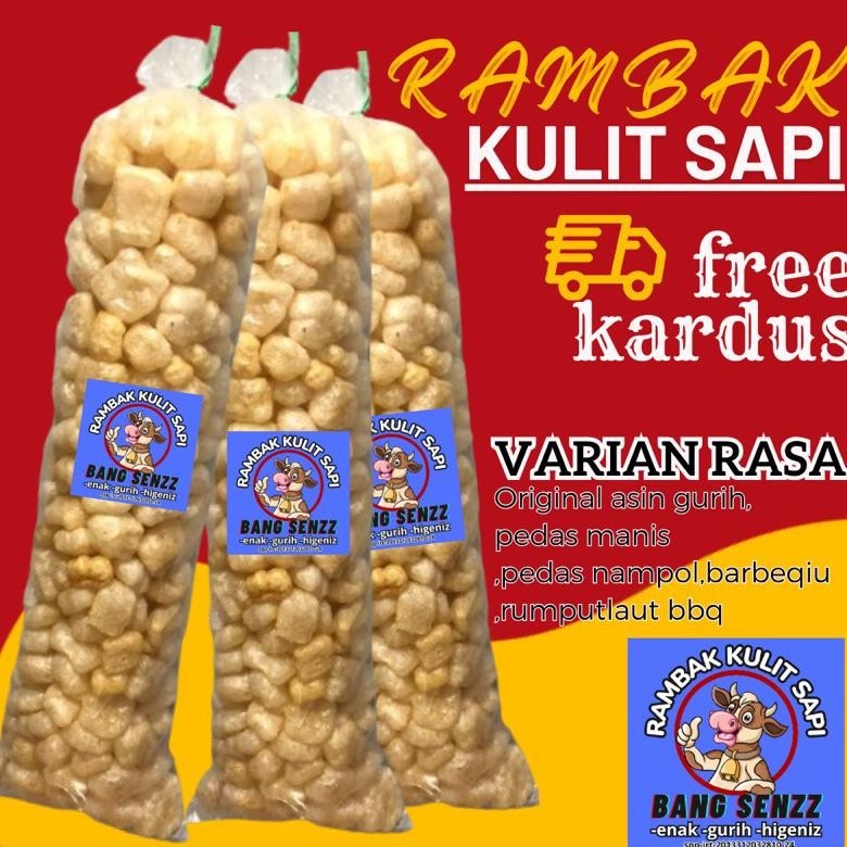 

Kerupuk Kulit Sapi 1 Balkrupuk Dorokdok Rambak Kulit Sapi Enak Gurih Murah