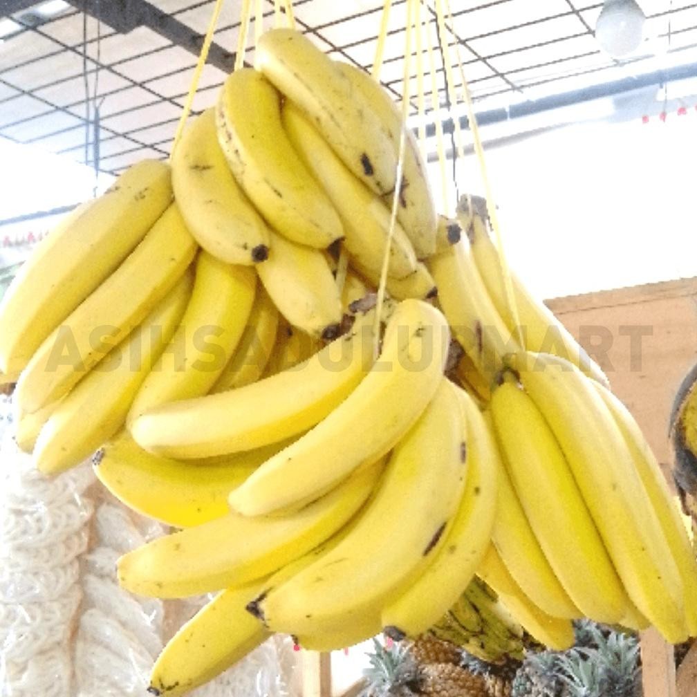 

Pisang Cavendish / C. Sunpride / Ambon Lumut / Pisang Tanduk 1Kg | Asih Sadulur Mart