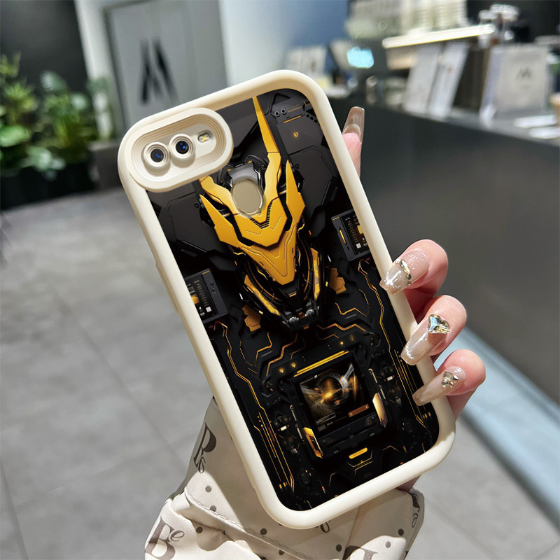 Casing Hp OPPO A7 OPPO A5s OPPO A12 OPPO A12S A11k Case keren pola mecha Softcase lembut ganda baru 